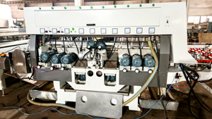 Horizontale Struktur Glas Bilaterale Kantens chleif-und Polier maschine für Jumbo-Glas - Product Image 5