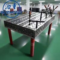 Table de soudage 3D en promotion, grande surface de travail 2400x1200x200mm, fabriquée en Chine, en stock