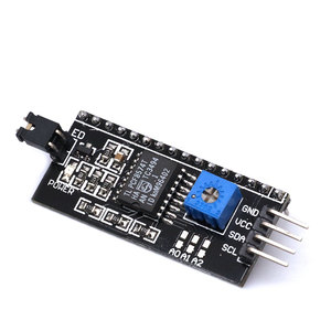 Mới LCD1602 pcf8574t pcf8574 IIC/I2C/giao diện <span class=keywords><strong>16x2</strong></span> nhân vật <span class=keywords><strong>LCD</strong></span> hiển thị Module 1602 5V màu xanh/vàng Màn hình màu xanh lá cây cho <span class=keywords><strong>Arduino</strong></span> - Product Image 2