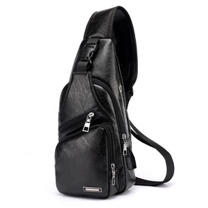 Bolsas Transversais por Atacado para Viagens ao Ar Livre, Bolsa Sling Masculina Antifurto, Pequena Bolsa de Ombro Masculina - Product Image 4