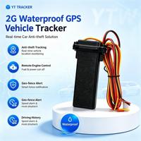 Traceur GPS GSM 2G GLONASS étanche IP67 avec coupure de carburant à distance pour voiture, moto, camion