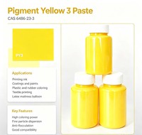 Pigment Jaune 3 Azo Organique en Pâte – Pigment Jaune Écologique pour Peinture Architecturale