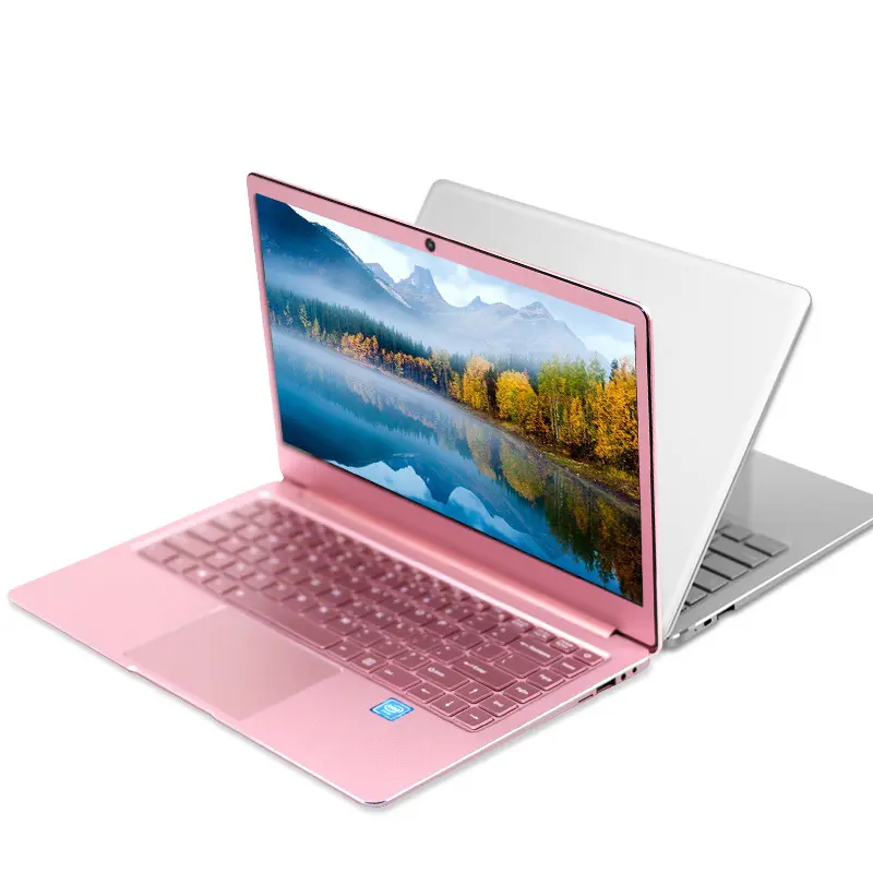 2021 새로운 디자인 14 인치 Windows 10 Intel N3450 코어 노트북 컴퓨터 사무실 6GB + 1 테라바이트 1920*1080 노트북