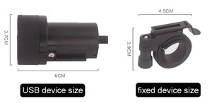 5V 2.1A <strong>Double</strong> USB Charger <strong>Adapter</strong> for Moto Motorcycle - Product Image 4