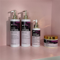 Kit de Soins Visage en Marque Blanche Nettoyant Anti-Âge Nettoyage en Profondeur à Base de Vitamines Soins Naturels pour la Peau