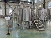 Système de brassage de bière artisanal en acier inoxydable 304 électrique 400l 4bbl avec cuve de fermentation