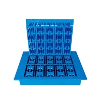 Moulage par compression pour pavés, norme européenne, machine à fabriquer des blocs creux emboîtables, moules en acier pour la fabrication de briques