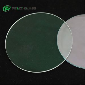 Mist Edge 2mm ultra clear Glass Round <b>Circle</b> - Product Image 1
