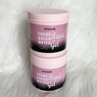 Gel de tressage de marque privée avec logo personnalisé maintien supplémentaire 4C gel pour cheveux coiffants pour tresses torsadées gel unisexe pour cheveux tenue forte