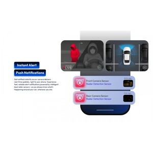 Cámara <span class=keywords><strong>de</strong></span> Seguridad Dual 4G para Estacionamiento con Vista en Vivo, GPS y Monitoreo 24/7, para Taxis - Product Image 3