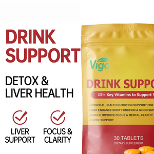 Vigo Anti <span class=keywords><strong>Alcohol</strong></span> Drink Support Suplemento con Kudzu Milk Thistle Holy Basil - Product Image 5