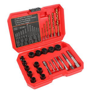 26-Piece <b>Bolt</b> Screw Remover Set Including <b>Broken</b> Screw <b>Extractor</b> and Socket Head Cap Screw Removal Tool - Product Image 3