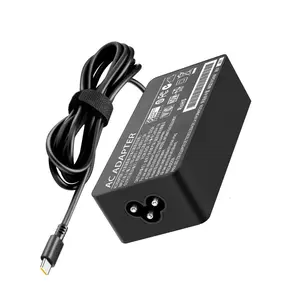 USB C Laptop Charger 65W 45W Type C for Lenovo ThinkPad T480 T480s T580 T580s E480 E580 Yoga 720 730 910 920 930 C740 newCharger