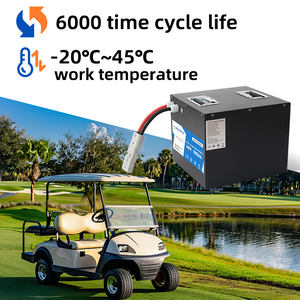 بطارية ليثيوم طراز Lifepo4 48 فولت 100 أمبير 200 أمبير/ساعة طراز Lifepo4 بجهد 72 فولت 105 أمبير/ساعة 160 أمبير/ساعة جولف كهربائي - Product Image 4