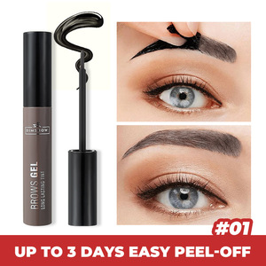 NOUVEAU Gel Sourcils Peel-Off 3 Couleurs Longue Durée Imperméable Résistant à la Transpiration Facile à Appliquer Anti-Bavures - Product Image 6
