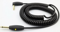 Accessoires pour guitare électrique t à Angle droit, câble Flexible, pédale de guitare Usb, 3M et 10 pieds, boîte Carton de 1/4 pouces, 4mm, vente en gros