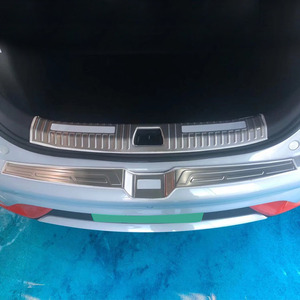 Pour 2022 Byd Dolphin acier inoxydable <span class=keywords><strong>coffre</strong></span> arrière pare-chocs arrière garde <span class=keywords><strong>seuil</strong></span> protecteur porte <span class=keywords><strong>seuil</strong></span> plaque <span class=keywords><strong>de</strong></span> protection garde - Product Image 3