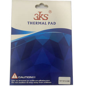 3KS 12.8W/<span class=keywords><strong>m</strong></span>.k 100x100mm 熱伝導性シリコンギャップパッド コンピュータグラフィックカード CPU GPU RTX 3080 3090用 - Product Image 3