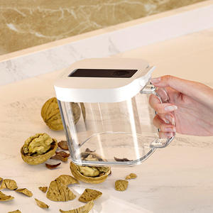 Organisateur de réfrigérateur pour aliments avec couvercle, étagère à épices coulissante pour armoire murale - Product Image 3