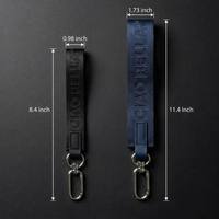 Sangle de poignet réglable en nylon jacquard portable BSBH OEM pour clés, téléphone, appareil photo, portefeuille