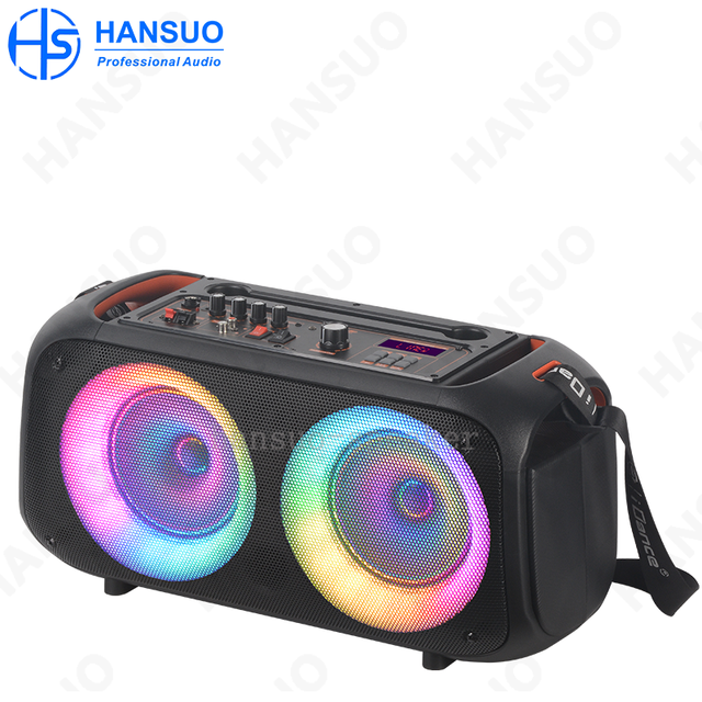 Double 6.5 Inch Media 40W High Power Party Speaker HS-TD0606A