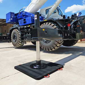 Plastique PE-HD pompe noire mobile stabilisateur de grue stabilisateur de levage de pied - Product Image 4