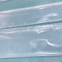 Tuyau gonflable en TPU/PU soudé par HF, haute pression, flexible, écologique, transparent, extensible, pour l'air comprimé