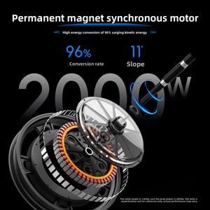 MoShou Neues M03 <span class=keywords><strong>Q</strong></span> Elektrisches Leichtgewicht-Motorrad mit Lithium-Batterie, Smart für Erwachsene, Lange Reichweite, Hohe Geschwindigkeit, % Baumwolle - Product Image 3