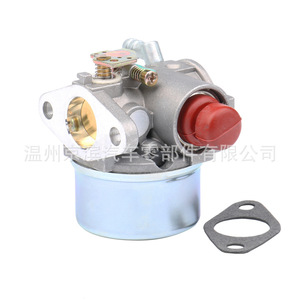 Carburateur Tecumseh 640017 A 640017B 640104 à piston à aspiration plate mécanique pour pièces de tondeuse à gazon - Product Image 1
