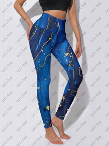 Nieuwe stijl high-waisted buikcontrol naadloze yogabroek, plus size comfort leggings voor dames, op maat gemaakte dameskleding - Product Image 6