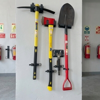 Support de montage en plastique pour équipement incendie, support pour équipement de camion de pompiers, support pour SCBA et extincteur