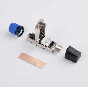 Ethernet <span class=keywords><strong>RJ45</strong></span> nối cat8 FTP cắm 8P8C công cụ miễn phí kết nối <span class=keywords><strong>shielded</strong></span> Network cắm - Product Image 6