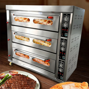 Four combiné commercial, four à gaz commercial, four à rôtisserie commercial pour <span class=keywords><strong>poulet</strong></span>, four de cuisson commercial, four de cuisine commercial - Product Image 1