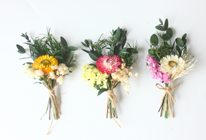 Mini Bouquet de fleurs séchées nouveau Design vraie Nature mixte bébé souffle lapin queues en gros <span class=keywords><strong>eucalyptus</strong></span> pour mariage poignet Corsage - Product Image 5