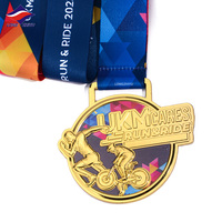 Longzhiyu logo en métal personnalisé sport course marathon médaille fournisseur de souvenirs en gros 3D or argent bronze médaille en alliage de zinc