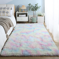Tapis de salon moelleux et duveteux à prix d'usine en vente chaude