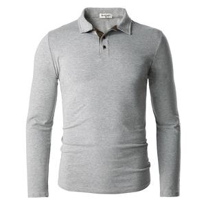 Maglietta da <span class=keywords><strong>Polo</strong></span> da Golf in cotone a maniche lunghe con colletto E-commerce - Product Image 6