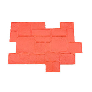 Moldes de hormigón estampados de poliuretano fáciles de operar RF, molde de alfombrilla de sello de cemento a precio asequible a la venta - Product Image 3