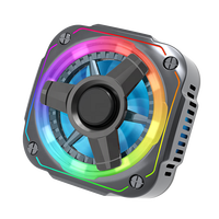 Nouveau RGB lampe ambiante téléphone ventilateur de refroidissement magnétique téléphone semi-conducteur refroidisseur chargeur sans fil chargeur rapide radiateur de téléphone de jeu