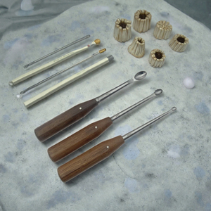 Couteau à ligaments rond en acier inoxydable, cuillère Hatt 8mm 12mm 20mm, curette osseuse, instruments orthopédiques vétérinaires par Madriq Intl. - Product Image 3