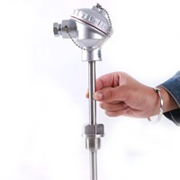 Transmetteur de température monté sur tête 4-20 mA PT100, capteur de température thermocouple pour capteur industriel, 2 fils