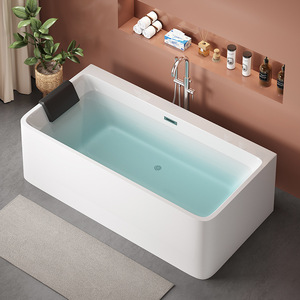 Bañera de <span class=keywords><strong>Hidromasaje</strong></span> Acrílica con Chorros de Aire, Bañera de Masaje para Hotel, Apartamento u Hogar - Product Image 4