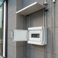 Kinee 9WAY ABS avec terminal Boîte de panneau de commande d'alimentation électrique Boîte à fusibles de distribution ou boîte de contrôle de distribution de surface