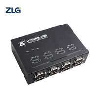 Décodeur de bus CAN ZLG vers USB, contrôleur, analyseur d'affichage, adaptateur USB vers bus CAN pour testeur de voiture, convertisseur, débogueur