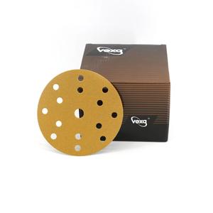 Disco Abrasivo in Ossido di Alluminio 150mm con 15 Fori per Metallo e Legno, Utensili Abrasivi - Product Image 4