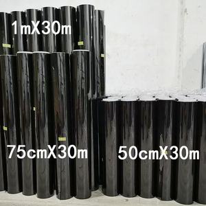 Film solaire pour vitres de voiture teinté en une seule couche, disponible en taille personnalisée, rouleaux de 1,52 m x 30 m, contrôle solaire, blocage des <span class=keywords><strong>UV</strong></span>, isolation thermique, vente en gros - Product Image 4