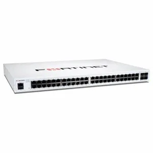 FORTINET FortiSwitch 148F-POE 148F-POE、48GE 4SFP、48ポートPOEを備えたL2マネージドPOEスイッチ。ラックマウント可能