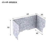 Pannello Fonoassorbente Deco Sound Design 3D NRC 0.8 Ignifugo Ecologico per Ufficio Appartamento Scrivania Moderna Acustica