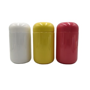 Frascos Cilíndricos de Medicina <span class=keywords><strong>100ml</strong></span>/120ml/150ml/170ml com Tampa Rosqueada, Colarinho de PP, Impressão em Serigrafia Colorida e Acabamento Brilhante em <span class=keywords><strong>PET</strong></span> - Product Image 2