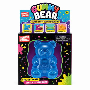 Eco-Friendly customize Packing Box for <b>Square</b> Toy Pinch Ice Cube DropSugar Squishy Fidget TPR Maltose - Product Image 5